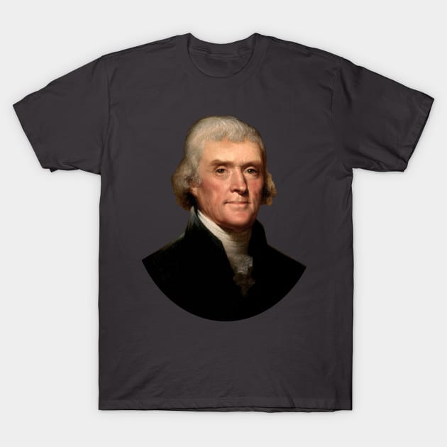 Thomas Jefferson T-Shirt by warishellstore